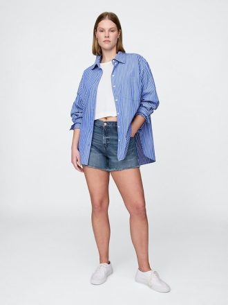 Spodenki UltraSoft Relaxed Cutoff o średnim stanie i 4-calowym kroju