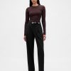 Spodnie 365 High Rise Brushed Twill Taper Ankle Trousers
