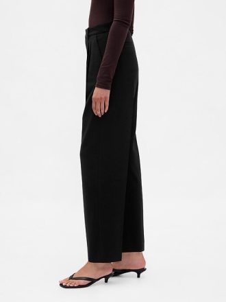 Spodnie 365 High Rise Brushed Twill Taper Ankle Trousers