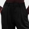Spodnie 365 High Rise Brushed Twill Taper Ankle Trousers