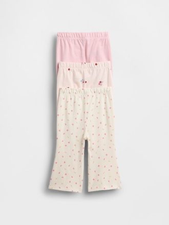 Spodnie bawełniane z bawełny organicznej Baby First Favorites (opakowanie 3 szt.)