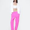 Spodnie dresowe Vintage Soft Loose z wysokim stanem