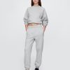 Spodnie dresowe Vintage Soft Loose z wysokim stanem