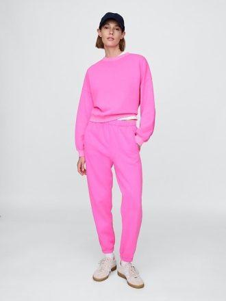 Spodnie dresowe Vintage Soft Loose z wysokim stanem