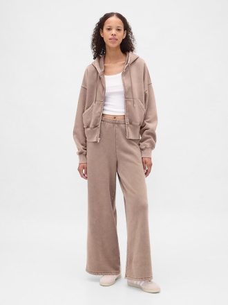 Spodnie dresowe VintageSoft Baggy z szerokimi nogawkami