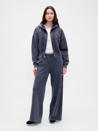 Spodnie dresowe VintageSoft Baggy z szerokimi nogawkami