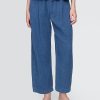 Spodnie Easy Barrel z bawełnianego denimu Spodnie Easy Barrel z bawełnianego denimu