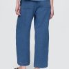 Spodnie Easy Barrel z bawełnianego denimu Spodnie Easy Barrel z bawełnianego denimu