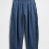 Spodnie Easy Barrel z bawełnianego denimu Spodnie Easy Barrel z bawełnianego denimu