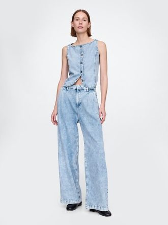 Spodnie jeansowe 365 High Rise UltraSoft plisowane