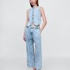 Spodnie jeansowe 365 High Rise UltraSoft z plisami do kostek