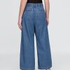 Spodnie jeansowe 365 High Rise UltraSoft z plisami do kostek