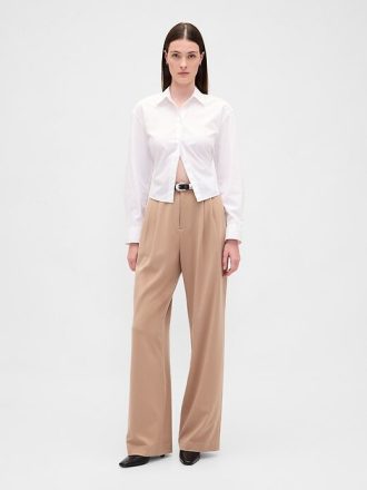 Spodnie plisowane 365 High Rise Brushed Twill
