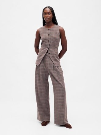 Spodnie plisowane 365 High Rise Brushed Twill