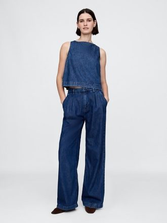 Spodnie plisowane 365 High Rise UltraSoft Denim