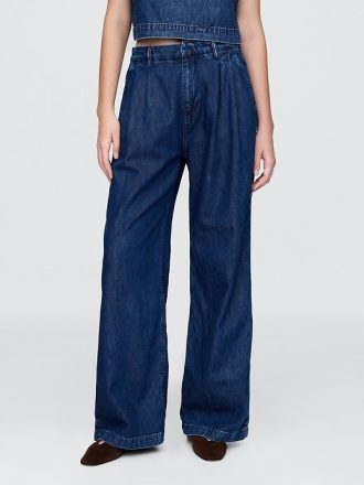 Spodnie plisowane 365 High Rise UltraSoft Denim