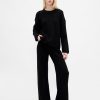 Spodnie swetrowe CashSoft Cable-Knit