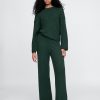 Spodnie swetrowe CashSoft Cable-Knit