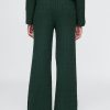 Spodnie swetrowe CashSoft Cable-Knit