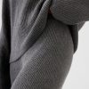 Spodnie swetrowe CashSoft Shaker-Stitch