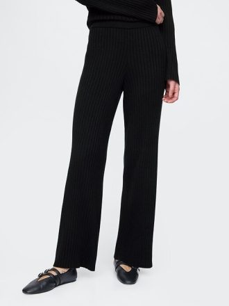 Spodnie swetrowe CashSoft Wide Rib