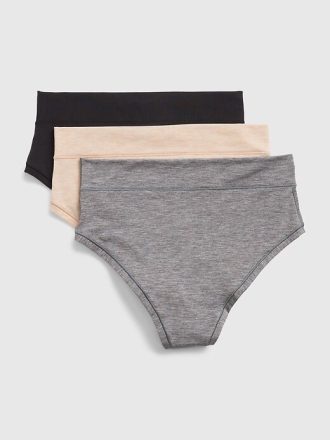 Stringi Breathe High Rise (opakowanie 3 szt.)