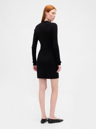 Sukienka mini sweterkowa CashSoft Rib Pocket
