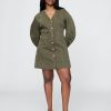 Sukienka mini w beczki