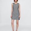 Sukienka mini z jeansu w kratkę Gingham firmy Gap × DÔEN