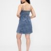 Sukienka mini z ultramiękkiego jeansu