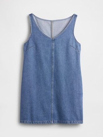 Sukienka mini z ultramiękkiego jeansu