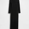 Sukienka sweterkowa CashSoft Stretch Midi z odkrytymi ramionami