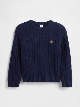 Sweter CashSoft Cable Knit dla niemowląt i małych dzieci