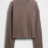 Sweter CashSoft Oversized z warkoczowym splotem Sweter CashSoft Oversized z warkoczowym splotem