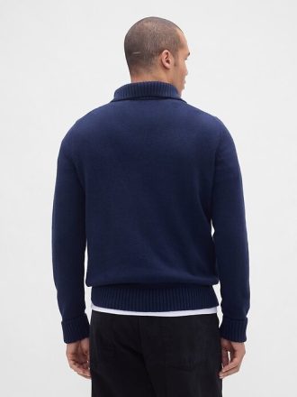 Sweter CashSoft z zamkiem błyskawicznym 1/4