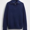 Sweter CashSoft z zamkiem błyskawicznym 1/4