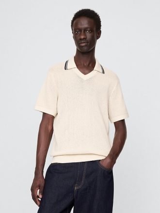 Sweter Johnny Collar