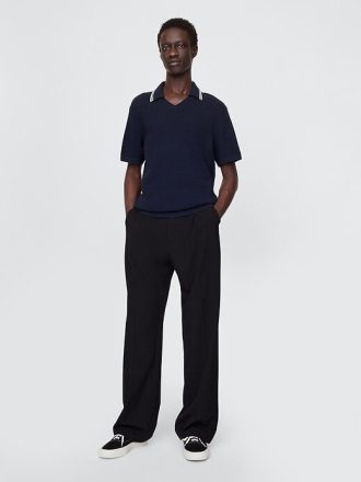 Sweter Johnny Collar