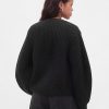 Sweter kardigan z rękawami beczkowymi
