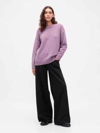 Sweter oversize ze 100% bawełny