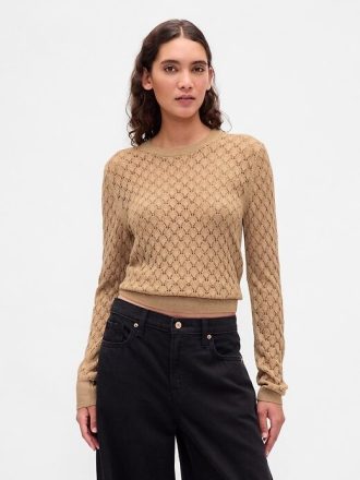 Sweter Pointelle