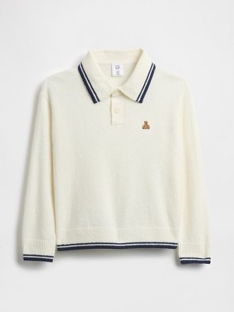 Sweter polo CashSoft dla niemowląt i małych dzieci