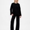 Sweter typu boyfriend CashSoft Shaker-Stitch