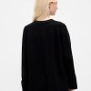 Sweter typu boyfriend CashSoft Shaker-Stitch