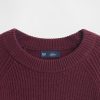 Sweter typu boyfriend CashSoft Shaker-Stitch