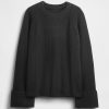 Sweter typu boyfriend CashSoft Shaker-Stitch