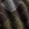 Sweter w romby szczotkowane