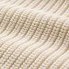Sweter z dekoltem w serek, 100% bawełny, ściegiem shaker