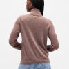 Sweter z golfem z wełny merynosów