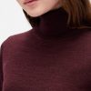 Sweter z golfem z wełny merynosów Sweter z golfem z wełny merynosów